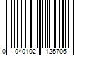 Barcode Image for UPC code 0040102125706