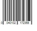 Barcode Image for UPC code 0040102172359