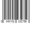 Barcode Image for UPC code 0040102232756