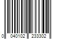 Barcode Image for UPC code 0040102233302