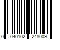 Barcode Image for UPC code 0040102248009