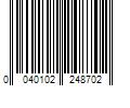 Barcode Image for UPC code 0040102248702