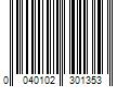 Barcode Image for UPC code 0040102301353