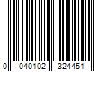 Barcode Image for UPC code 0040102324451