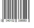 Barcode Image for UPC code 0040102336553