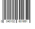 Barcode Image for UPC code 0040102601651