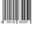 Barcode Image for UPC code 0040102632051