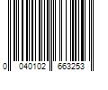 Barcode Image for UPC code 0040102663253