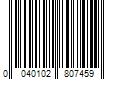 Barcode Image for UPC code 0040102807459