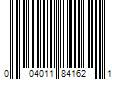 Barcode Image for UPC code 004011841621