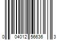 Barcode Image for UPC code 004012566363