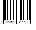 Barcode Image for UPC code 0040129201445