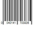 Barcode Image for UPC code 0040141703835