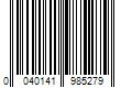 Barcode Image for UPC code 0040141985279