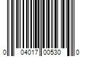 Barcode Image for UPC code 004017005300