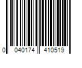 Barcode Image for UPC code 0040174410519