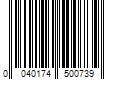 Barcode Image for UPC code 0040174500739