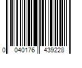 Barcode Image for UPC code 0040176439228