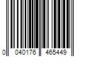 Barcode Image for UPC code 0040176465449