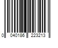 Barcode Image for UPC code 0040186223213