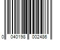 Barcode Image for UPC code 0040198002486