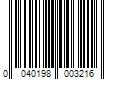 Barcode Image for UPC code 0040198003216