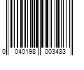 Barcode Image for UPC code 0040198003483