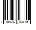 Barcode Image for UPC code 0040232028601