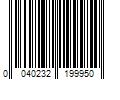 Barcode Image for UPC code 0040232199950