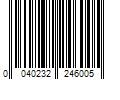 Barcode Image for UPC code 0040232246005