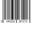 Barcode Image for UPC code 0040232261213