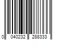 Barcode Image for UPC code 0040232288333