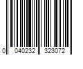 Barcode Image for UPC code 0040232323072