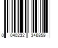 Barcode Image for UPC code 0040232346859