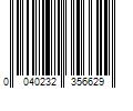 Barcode Image for UPC code 0040232356629