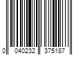 Barcode Image for UPC code 0040232375187