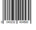 Barcode Image for UPC code 0040232404580