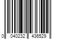 Barcode Image for UPC code 0040232436529