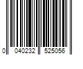 Barcode Image for UPC code 0040232525056