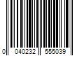 Barcode Image for UPC code 0040232555039