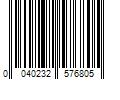 Barcode Image for UPC code 0040232576805