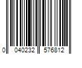 Barcode Image for UPC code 0040232576812