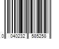 Barcode Image for UPC code 0040232585258