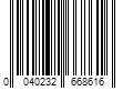 Barcode Image for UPC code 0040232668616