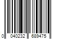 Barcode Image for UPC code 0040232689475