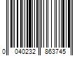 Barcode Image for UPC code 0040232863745