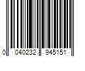 Barcode Image for UPC code 0040232945151