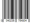 Barcode Image for UPC code 0040235754804