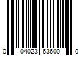 Barcode Image for UPC code 004023636000