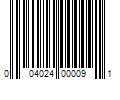 Barcode Image for UPC code 004024000091